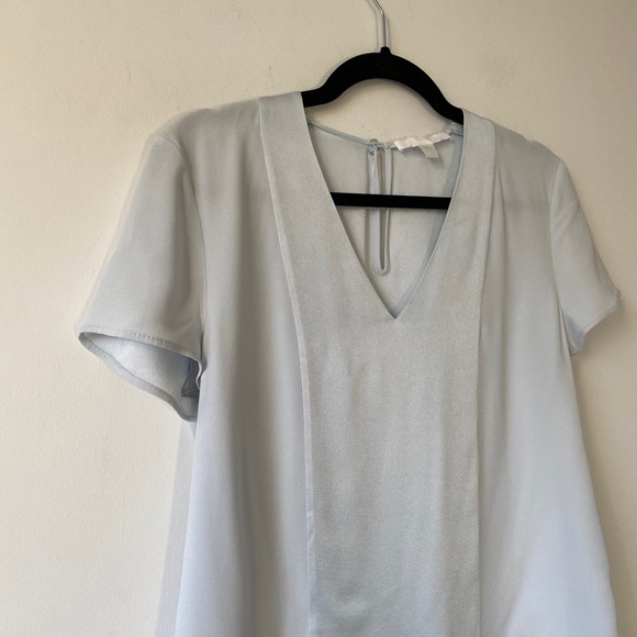 Boss Light Blue Blouse 6 - Picture 2 of 8